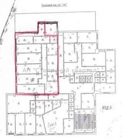 Оренда офісне приміщення на Сурикова вул., 3, корп. 37 приміщень - 7, поверх - 5/7 Київ
