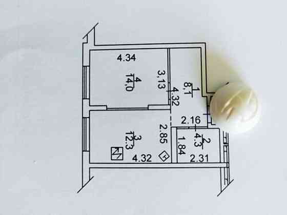 Оренда Квартира 1-кімнатна, 24/26 поверх на ул. Каменская, 124 Київ