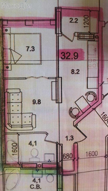Продаж Будинок 1-кімнатний на вул. Смакули Тернопіль - фото 1