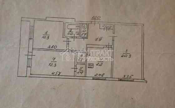 Продаж Квартира 3-кімнатна, 9/9 поверх на вул. Наталії Ужвій Kharkiv