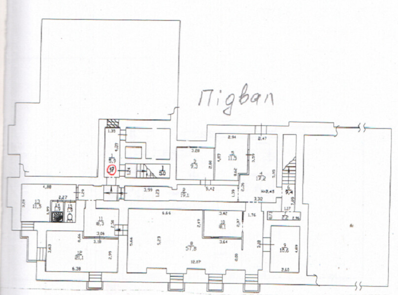 Оренда приміщення вільного призначення на улица Орлика Пилипа, д.1 приміщень - 5, поверх - 1/5 Киев - изображение 2