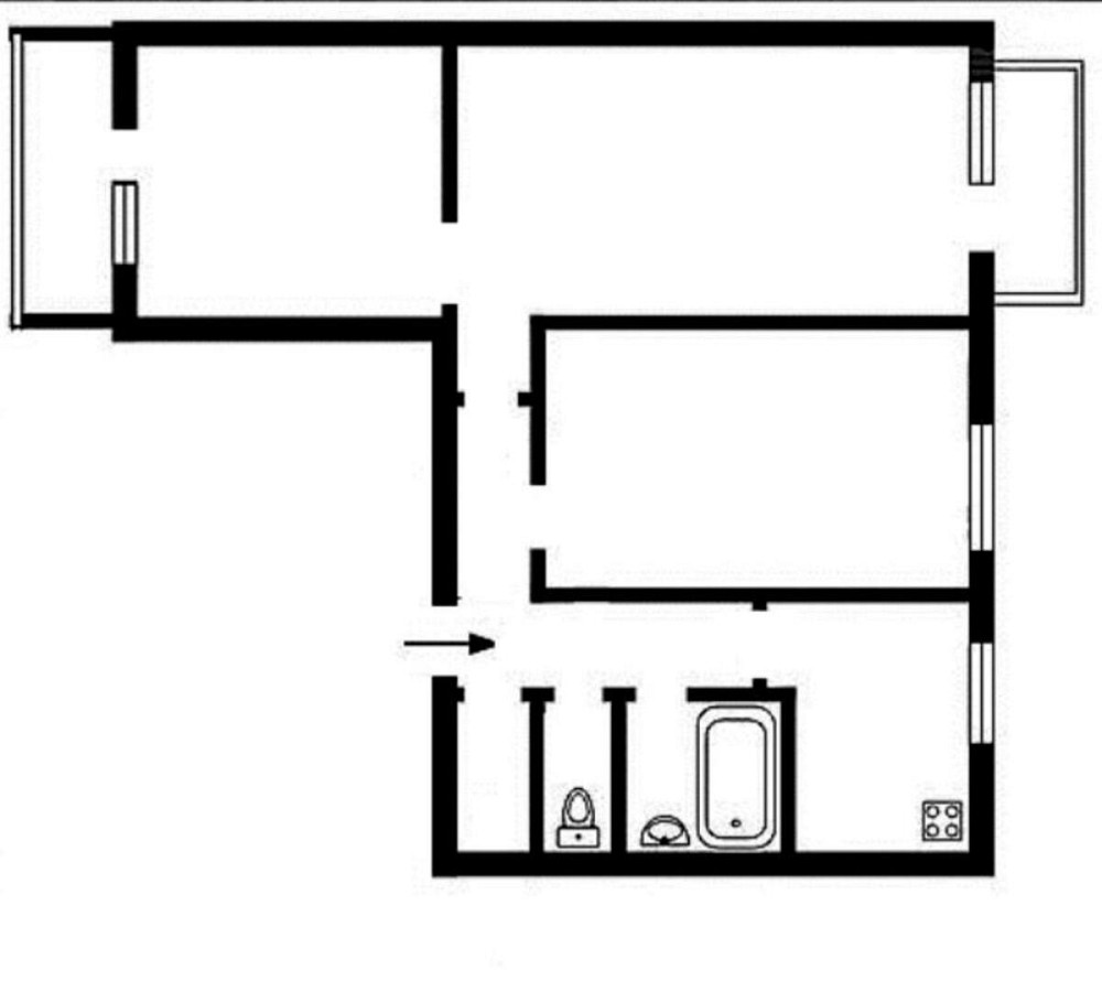 Оренда Квартира 3-кімнатна, 6/10 поверх на Гната Юри, 8 Киев - изображение 11