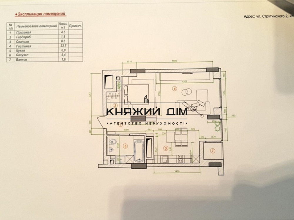 Продам 1к с мебелью и техникой в ЖК PecherSKY. Код Объекта № 21112061 Київ - фото 2