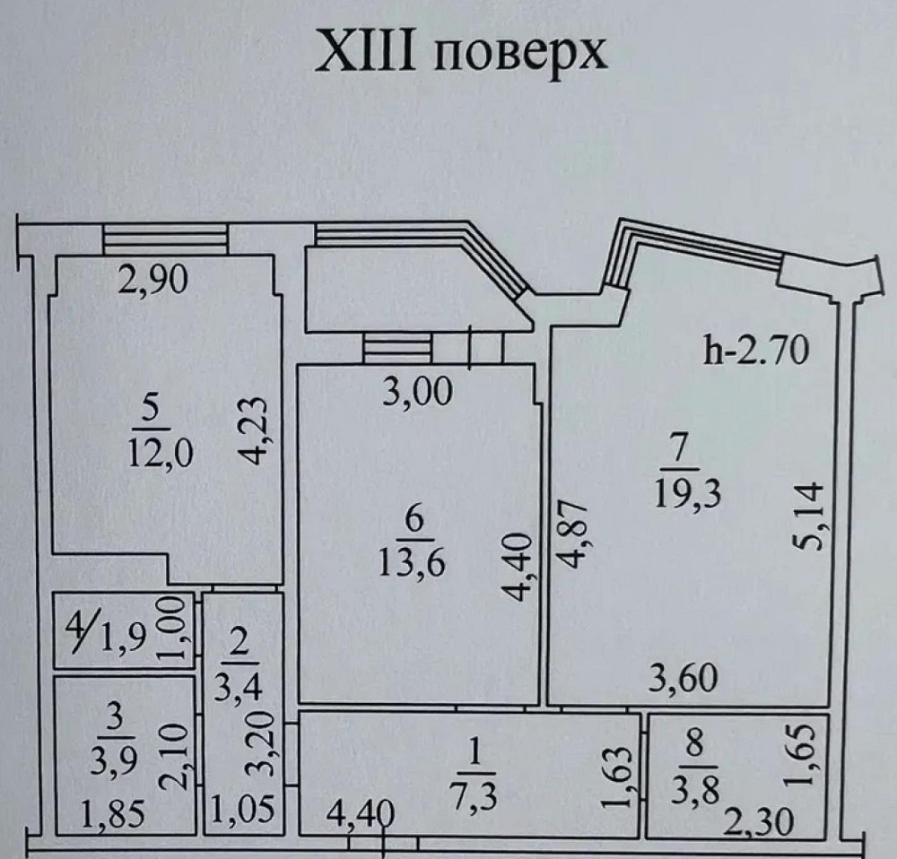 Продаж Квартира 2-кімнатна, 13/16 поверх на Прохоровская ул. Одеса - фото 3