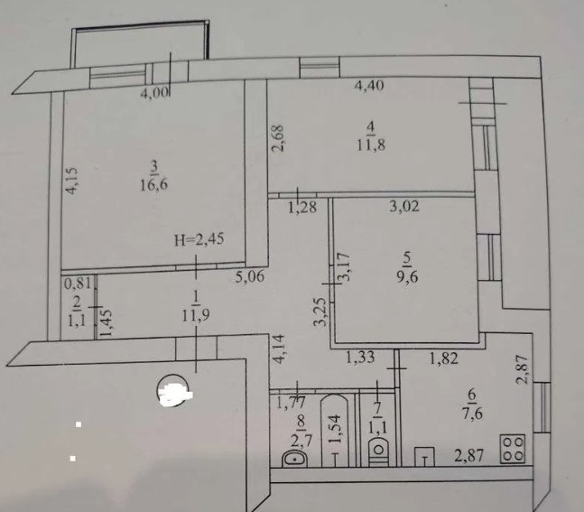 Продаж Квартира 3-кімнатна на ул. Балковская, 40а Одесса - изображение 10