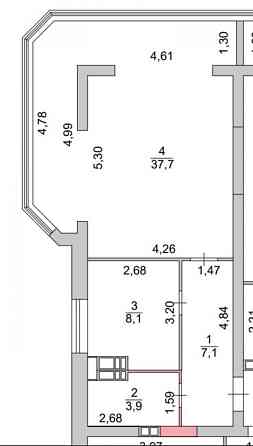Продаж Квартира 1-кімнатна, 12/14 поверх на вул. Мистецькі Ворота Житомир