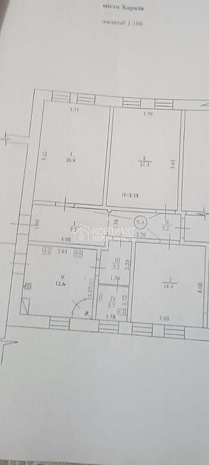 Продаж Квартира 3-кімнатна, 2/2 поверх на вул. Велика Панасівська Харків - фото 2