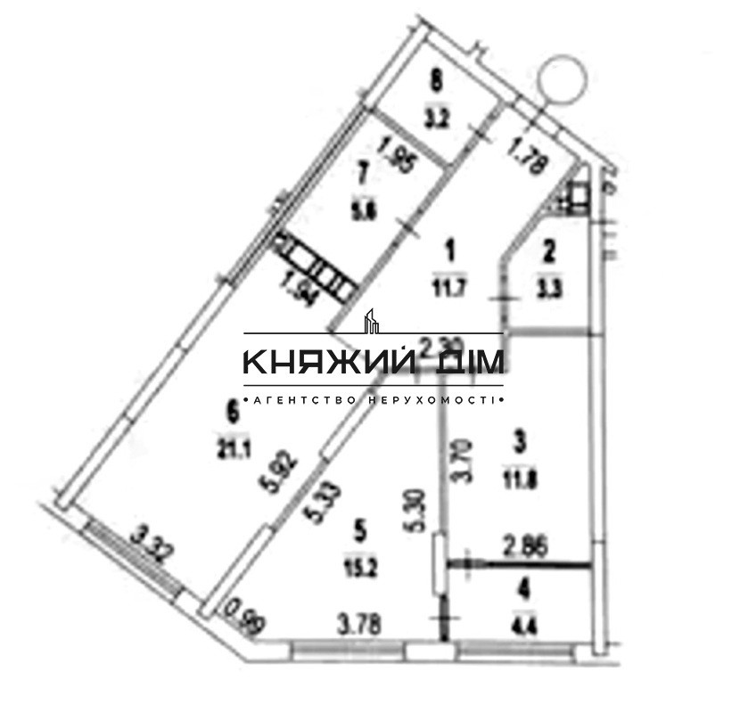 ЄОСЕЛЯ! Продаж 2-х кк.кв. в ЖК Great, 2 будинок. № 21144958 Київ - фото 11
