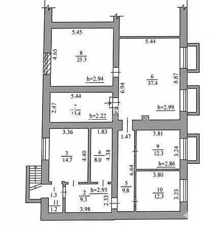 Продаж офісне приміщення на вул. Івана Драча приміщень - 6, поверх - 1/5 Київ