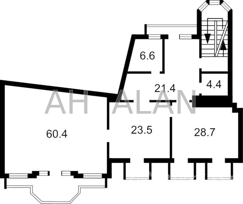 Оренда офісне приміщення на Володимирська вул., 38 приміщень - 5, поверх - 8/8 Київ - фото 14
