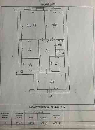 Продаж комерційне приміщення на ул. Французский бульвар, 49а приміщень - 3, поверх - 1 Одеса
