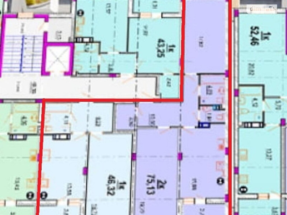 Продаж Квартира 3-кімнатна, 8/8 поверх на Богуна Вінниця - фото 3