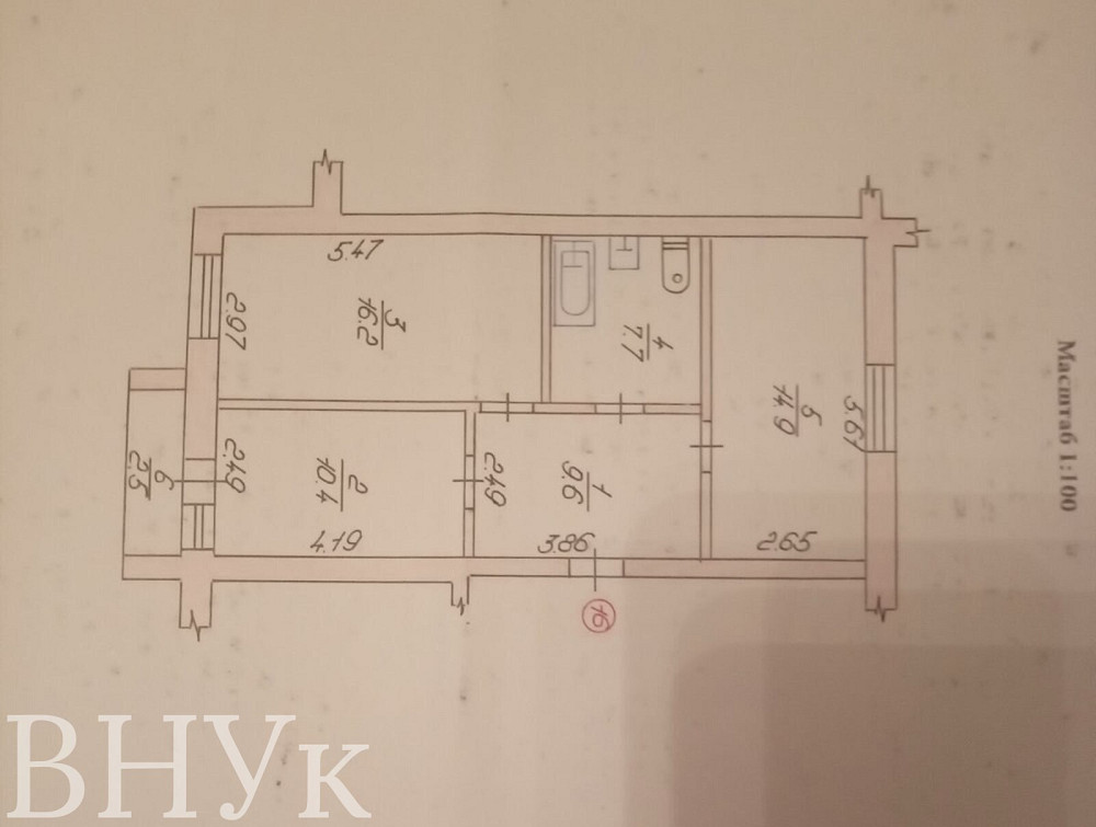 Продаж Квартира 2-кімнатна, 1/3 поверх на Максима Кривоноса Луцьк - фото 14