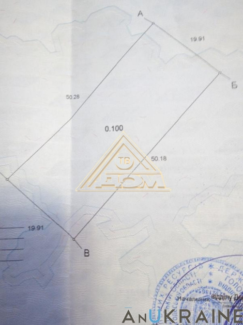 Продаж земельної ділянки 0.1 соток на ул. Строителей, 15 Нерубайське - фото 1