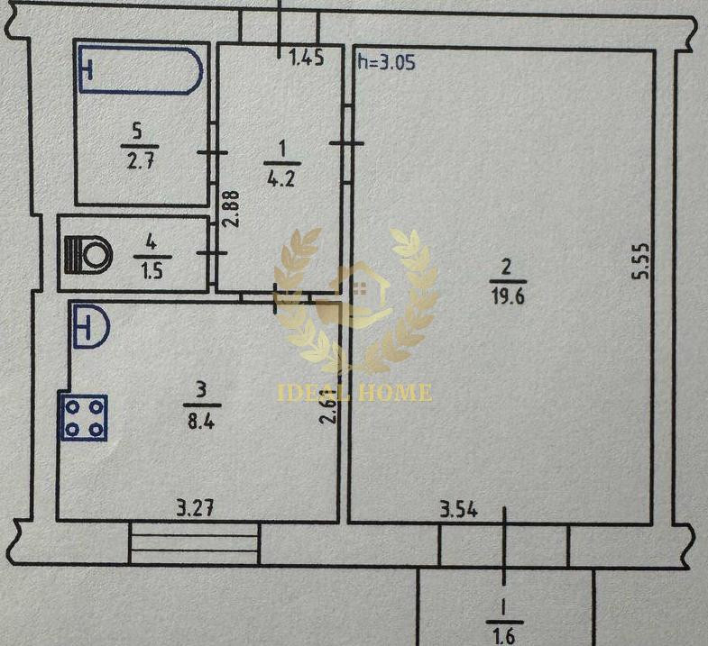 Продаж Квартира 1-кімнатна на Михаила Бойчука ул., 15А Киев - изображение 2