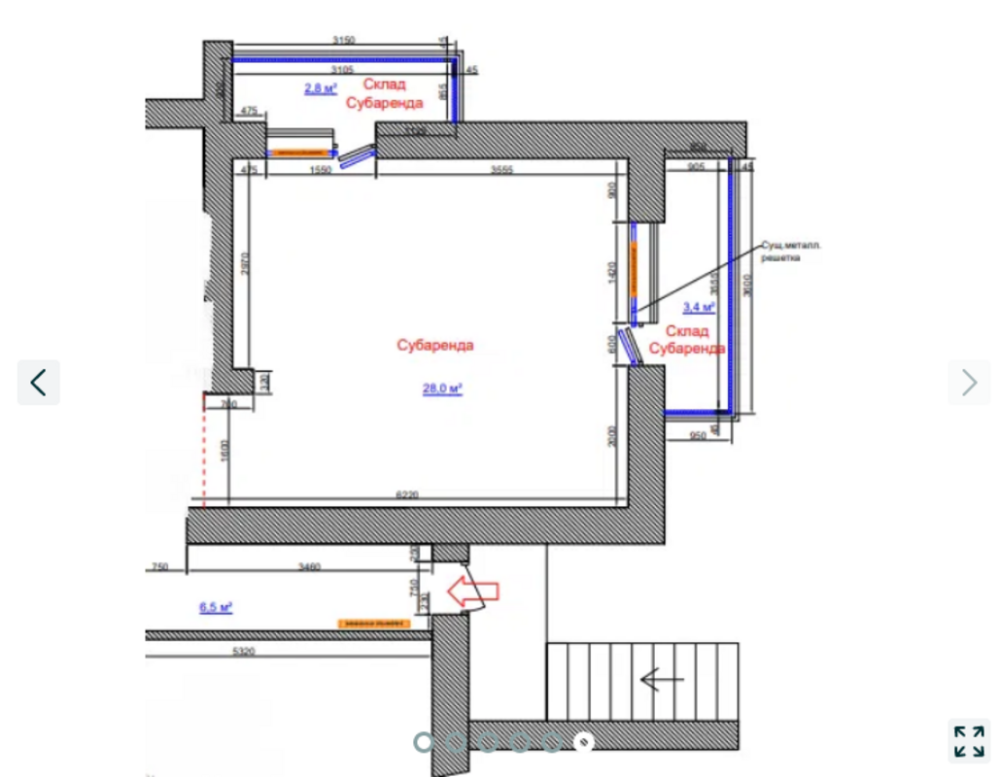 Оренда приміщення вільного призначення на Пирогова поверх - 1/5 Вінниця - фото 1