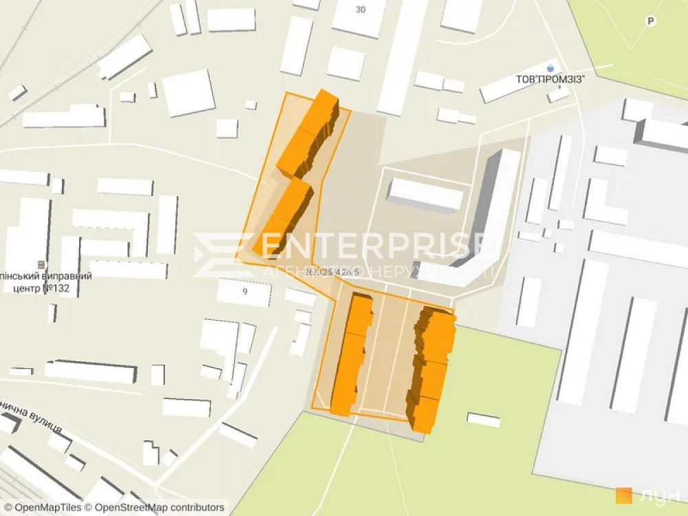 Продаж Квартира 1-кімнатна, 21/21 поверх на вул. Пономарьова Kotsyubyns'ke - photo 19