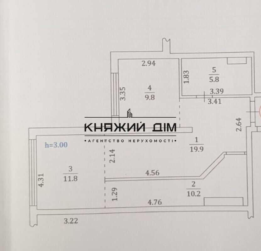 Оренда Квартира 1-кімнатна, 3/26 поверх на вул. Киквидзе ул./Михайла Бойчука Kiev - photo 15