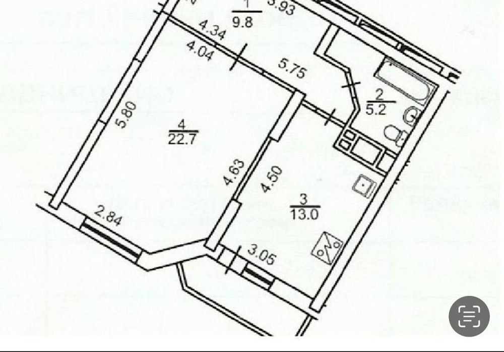 Продаж Квартира 1-кімнатна, 20/25 поверх на Пчілки Олени вул., д. 5 Kiev - photo 5