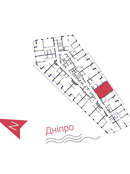 Продаж Квартира 3-кімнатна, 25/26 поверх на Причальна вул., д. 12 Kiev - photo 7