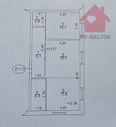 Продаж Квартира 2-кімнатна, 5/5 поверх на Володимирська Ужгород - изображение 8
