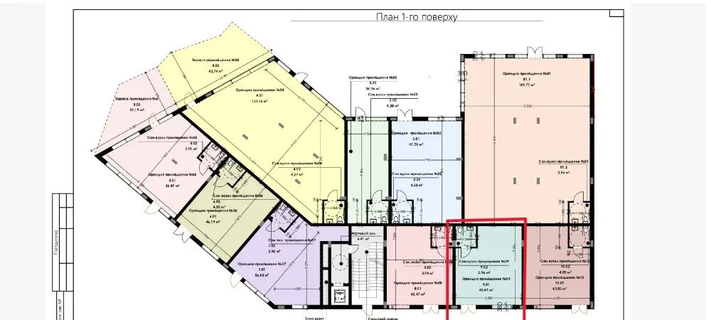Продаж Приміщення в житловому будинку площа 47 кв.м на Б. Хмельницького Минай - фото 3