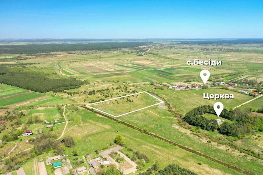 Продаж земельної ділянки 2 га на вул. Б. Хмельницького Жовква - фото 1