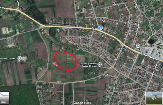 Продаж земельної ділянки 8 соток на вул. Сивулька, 27 