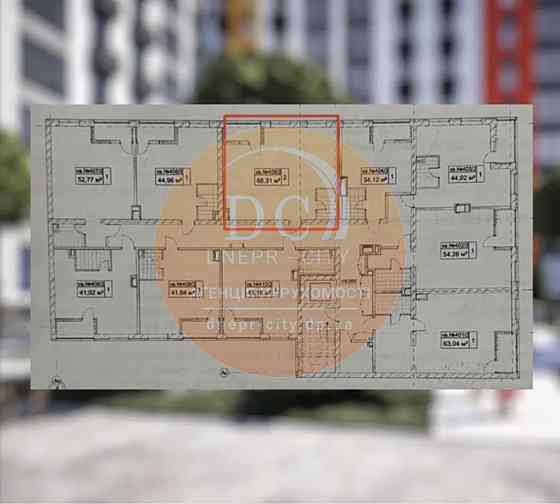 Продаж Квартира 1-кімнатна, 3/10 поверх на Запорізьке шосе, 25 Днепр