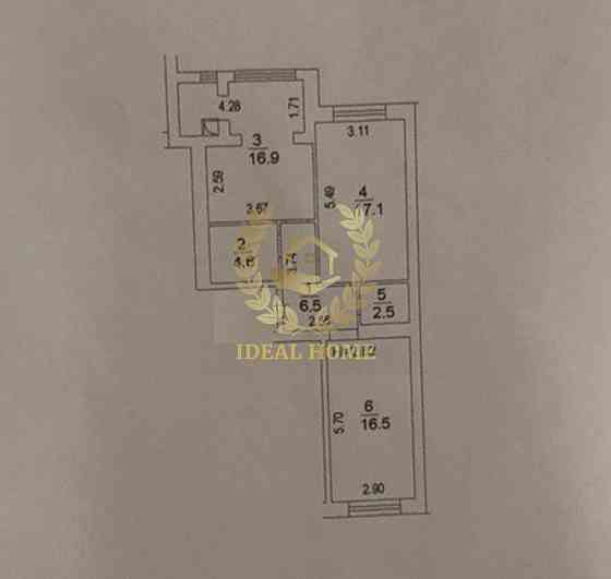 Сучасна квартира з індивідуальним опаленням, 64 м 