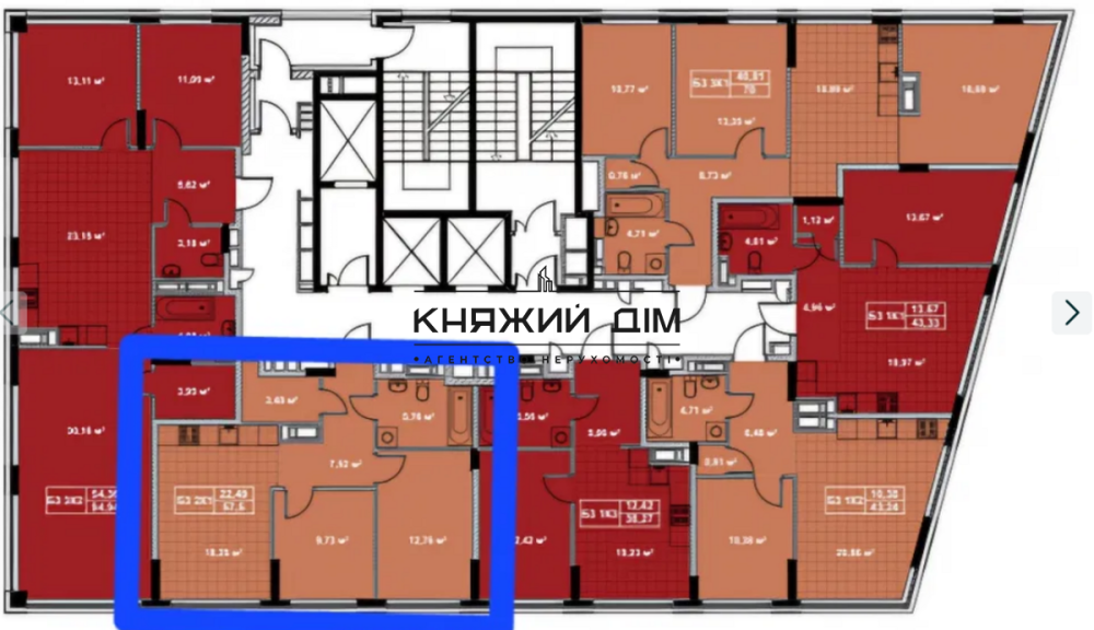 єОселя Продаж 2х кім. квартири ЖК Терракота/Terracotta Код № 21146382 Київ - фото 10