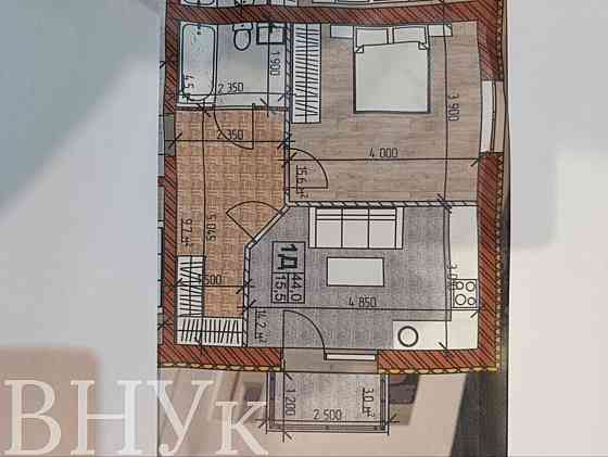 Продаж Квартира 1-кімнатна, 3/3 поверх на Данила Нечая Вінниця