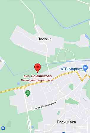 Продаж земельної ділянки 16 соток на улица Ломоносова, д. Барышевка