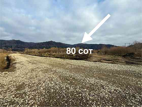 Продаж земельної ділянки 80 соток на вул. січових стільців Верхне Синьовидне