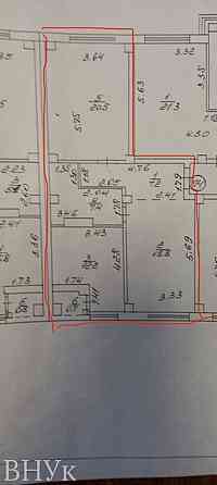 Продаж Квартира 2-кімнатна, 1/9 поверх на Шевченка Луцк