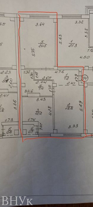 Продаж Квартира 2-кімнатна, 1/9 поверх на Шевченка Луцк - изображение 2