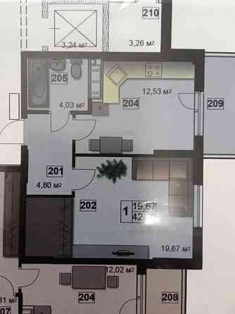 Продаж Квартира 1-кімнатна, 6/10 поверх на вул. Героїв Крут Житомир