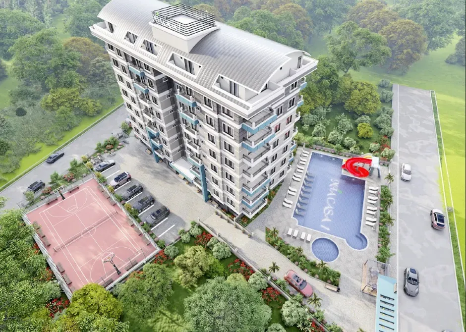 Квартира за кордоном 62 кв.м 1 кімн. 6-й поверх м. Аланія,  Аланія - фото 17