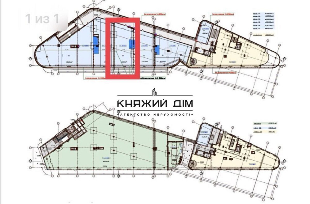 Оренда офісне приміщення на Бажана Николая просп. поверх - 2/2 Київ - фото 7