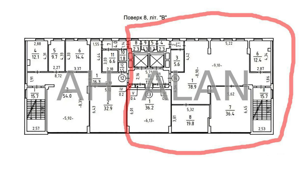 Оренда офісне приміщення на Загорівська вул., 23 приміщень - 5, поверх - 8/9 Київ - фото 19