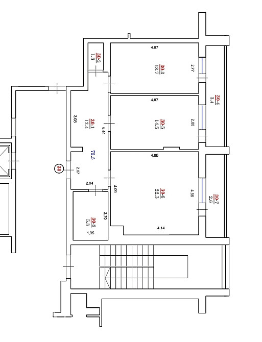 Продаж Квартира 2-кімнатна, 7/10 поверх на Кругла Львів - фото 10