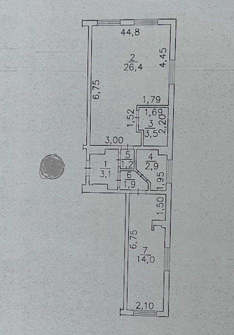 Продам для аренды квартиру с двумя студиями и видом на море в ЖК "Лузановский Парк" Odessa - photo 20