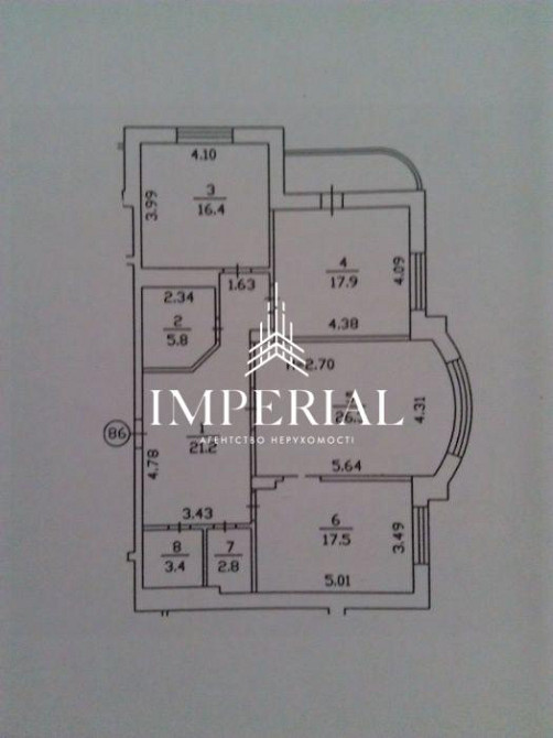 Оренда 3к Квартира 112 кв.м Ніжинська вул. Київ - фото 14