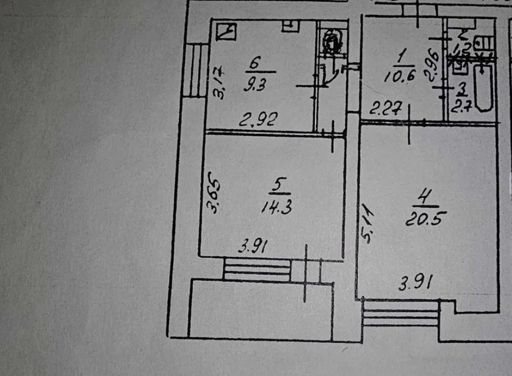 Продаж Квартира 2-кімнатна, 2/15 поверх на Казимира Малевича вул., 83 Kiev - photo 19