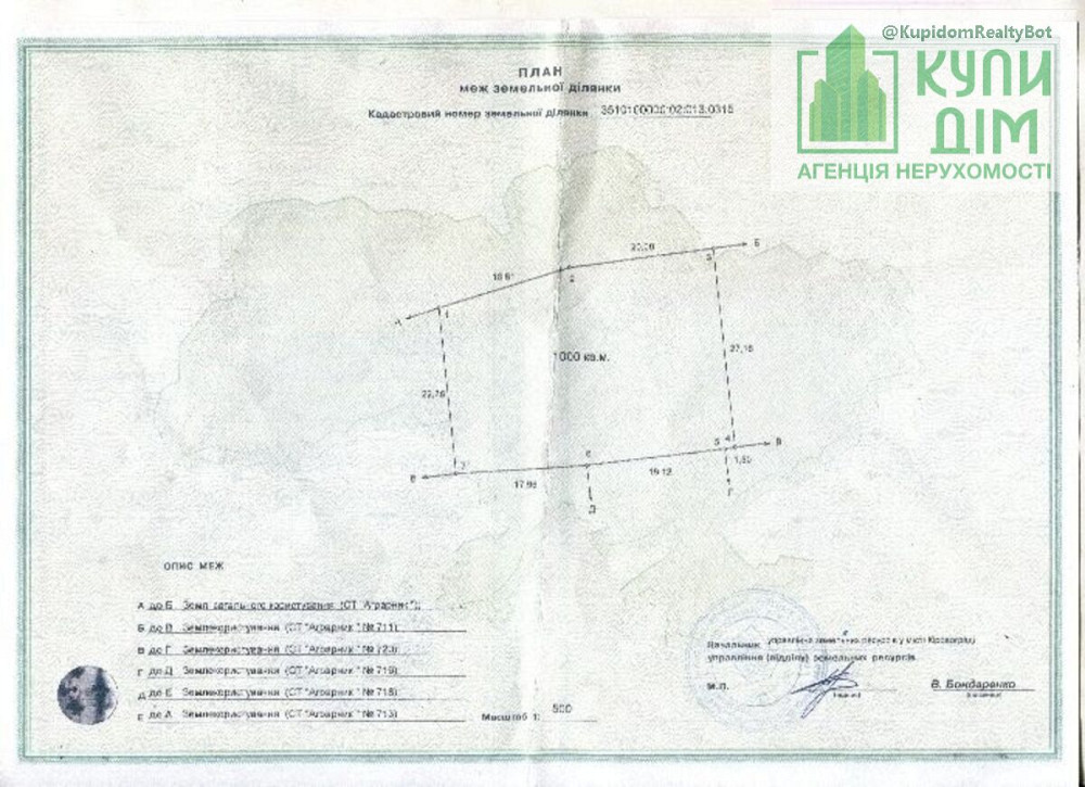 Продаж земельної ділянки 20 соток на АН Купи Дім Кропивницький - фото 3