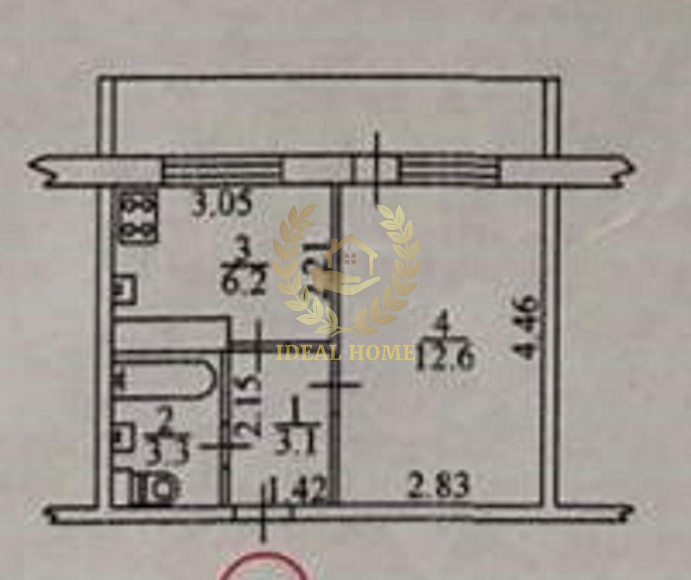 Продаж Квартира 1-кімнатна, 3/9 поверх на Соборности пр-т, 13А Київ - фото 14