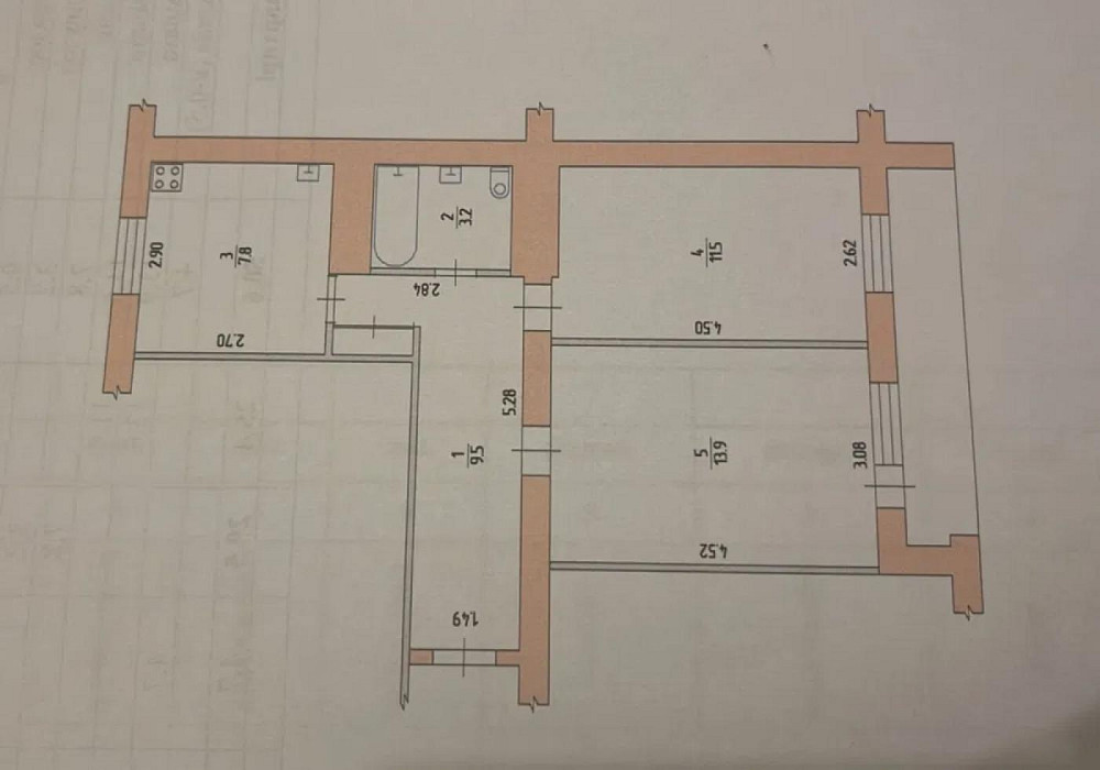 Продаж Квартира 2-кімнатна, 9/9 поверх Житомир - изображение 8