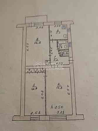 Продаж Квартира 3-кімнатна, 2/5 поверх на вул. Соборная Балаклія
