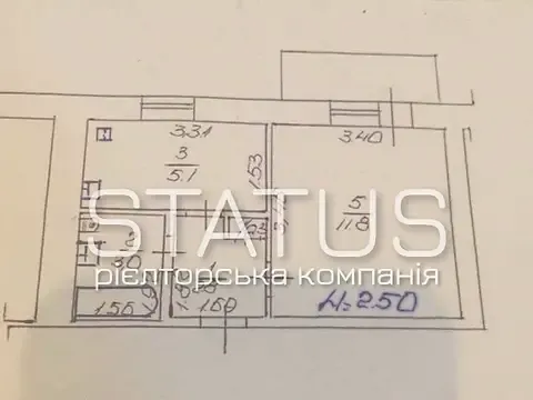 Продаж 1к Квартира 23.8 кв.м вул. Кучеренка 9 Полтава - фото 9