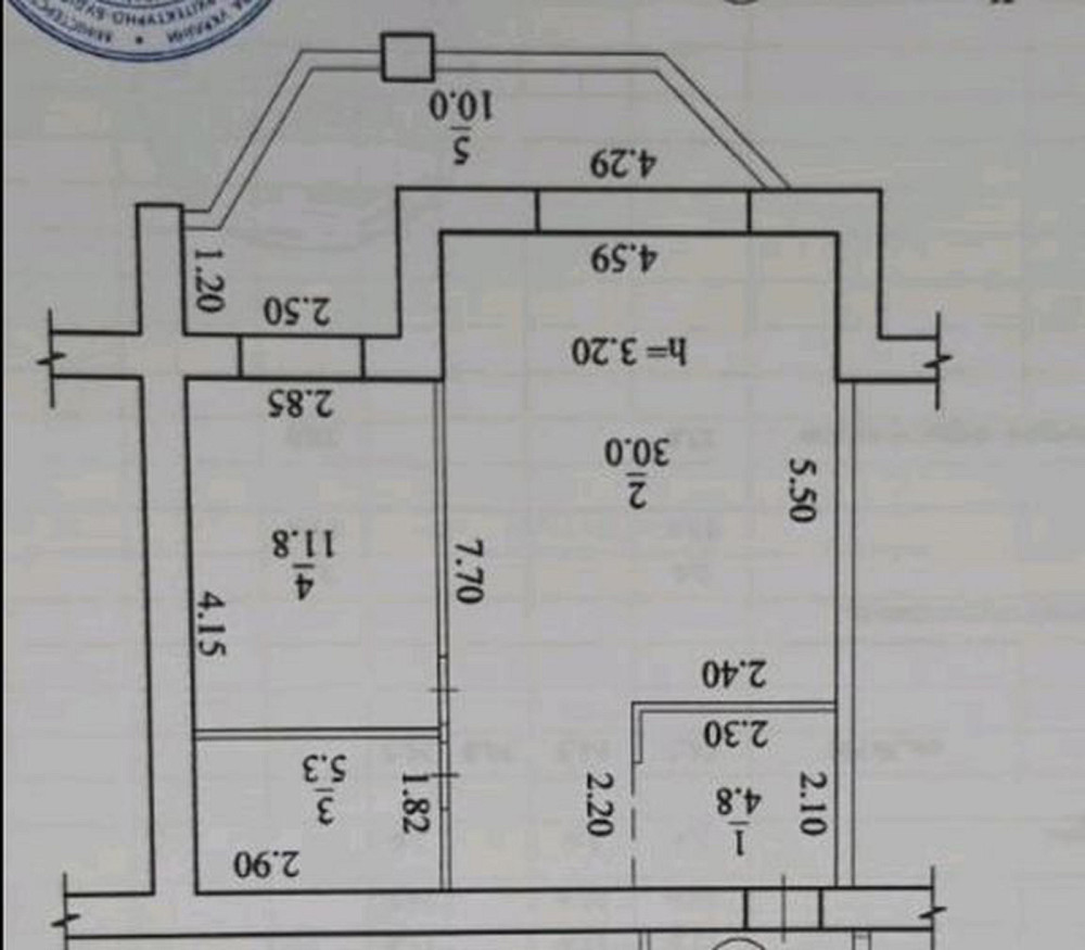 Продаж Квартира 2-кімнатна, 11/11 поверх на Любарского, 36 Дніпро - фото 12